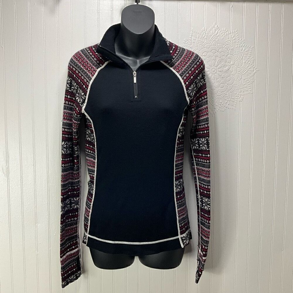 TELLURIDE CLOTHING CO. 100% Merino Wool 1/4 Zip Pullover